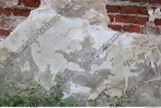 wall plaster damaged